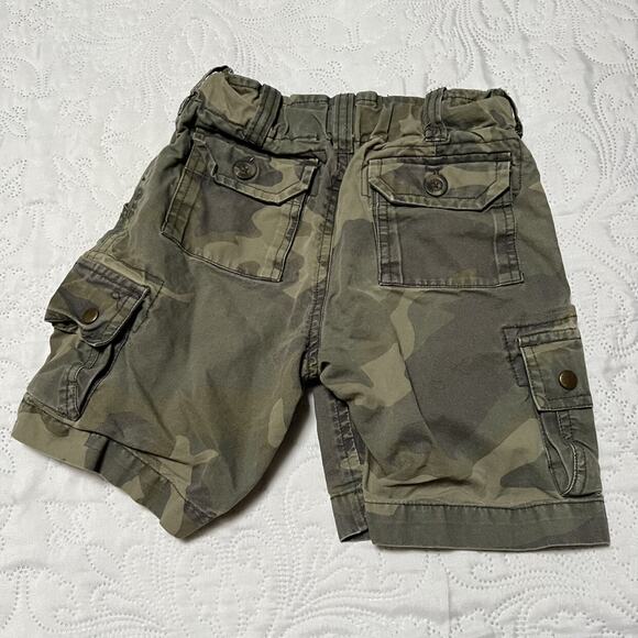 Peek Camo Print Cargo Shorts Size 3 - Picture 5 of 5